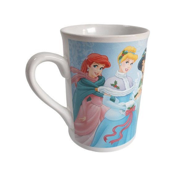 Disney Princess Coffee Mug Cup Belle Snow White Ariel Jasmine Collectable Tea - Picture 4 of 7